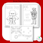 ANZAC Day Colouring Pages