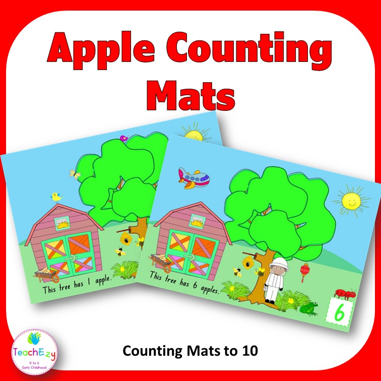 Apple Counting Mats