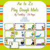 A to Z Play Dough Mats