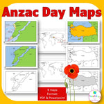 Anzac Day Gallipoli Maps