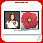 Anzac poppy Craft