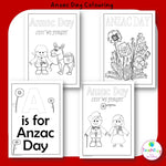 ANZAC Day Colouring Pages