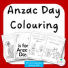 ANZAC Day Colouring Pages