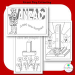 ANZAC Day Colouring Pages