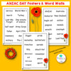 ANZAC Day Posters and Word Walls