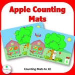 Apple Counting Mats