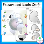 Australian Animals Craft that goes well with Possum Magic