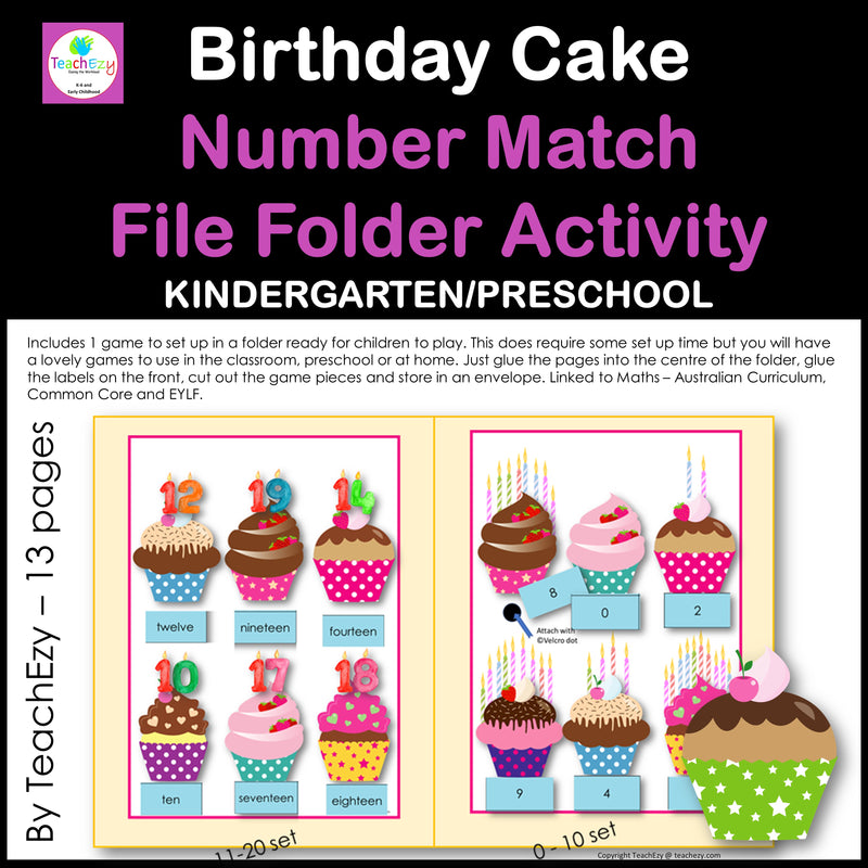 Mathematic Activities for Pre-K and Kindergarten