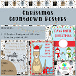 Christmas Countdown Posters