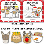 Christmas and Nativity Masks