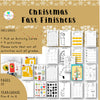Christmas Fast Finisher Activities