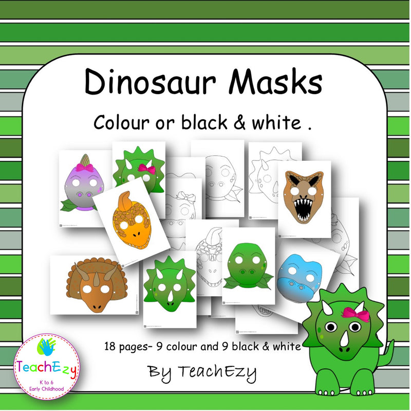 Dinosaur Masks