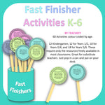 Fast Finisher Activities K to 6