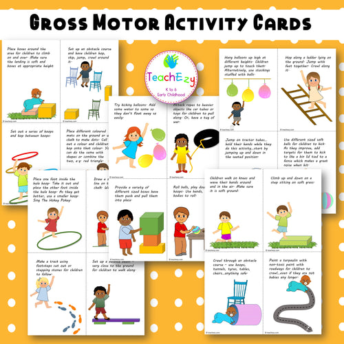 Gross Motor Activity Cards