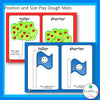 Position and Size Play Dough Mats