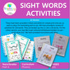 Sight Word Activities Pack