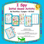 I Spy Initial Sound Activity