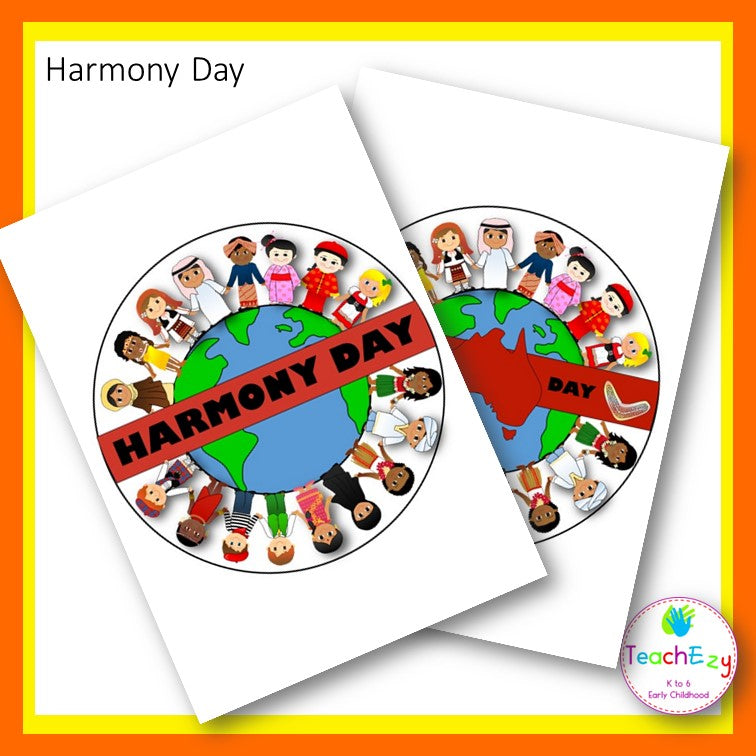 Harmony Day Activities and Posters Australia