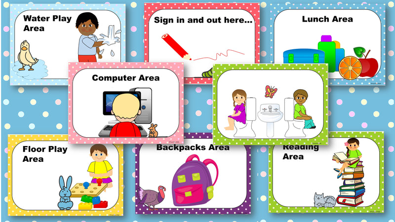 Editable Classroom Labels and Signs Farm Theme