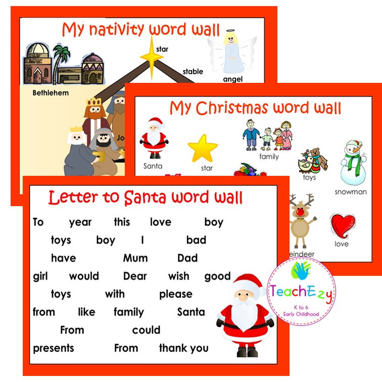 Christmas Word Wall