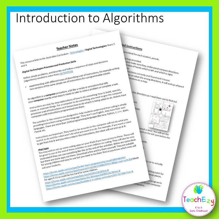Introduction to Algorithms (Digital Technologies)