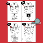 Pirate Patch Alphabet Activity