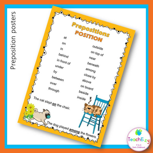 Preposition Posters