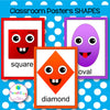 2D Shape Posters for the Primary Classroom