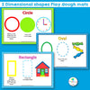 2D shape circle oval and rectangle