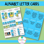 alphabet letter cards