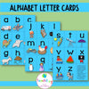 uppercase and lowercase Alphabet Letter Cards
