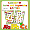 Alphabet of Fruits and Vegetables Posters