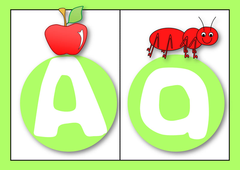 A to Z Play Dough Mats Version 2