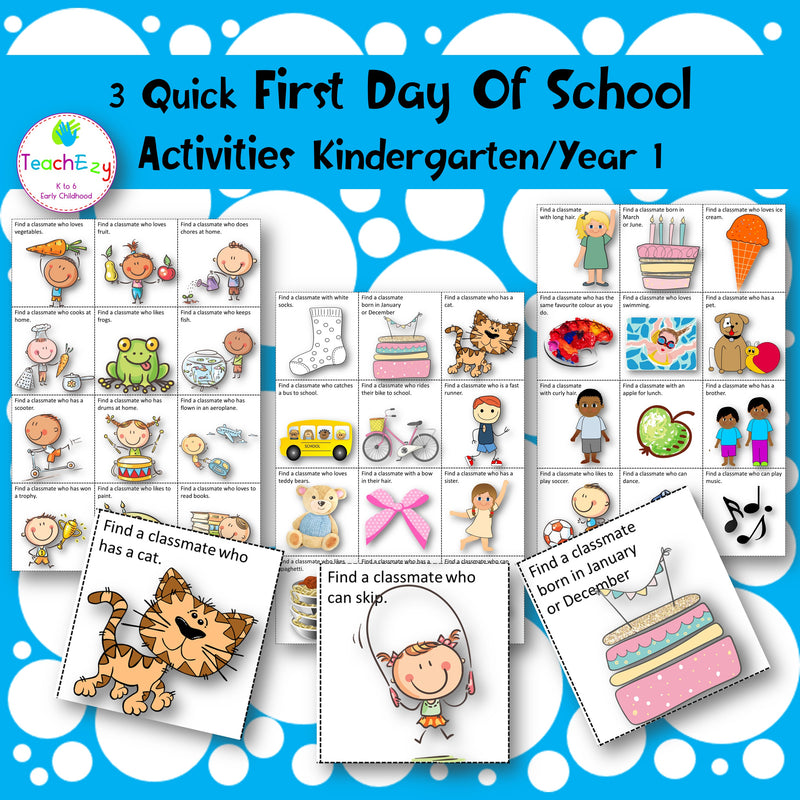 first day of school introduction